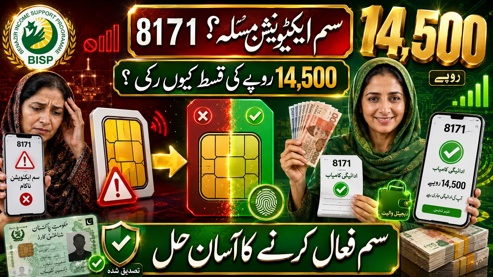 BISP 8171 SIM Activation Issue for Rs 14,500 – How to Fix It
